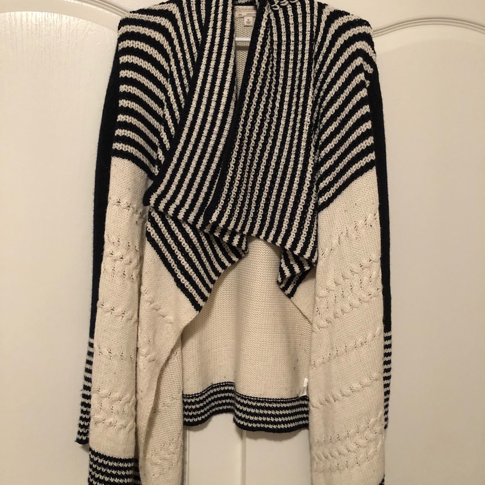 Gap chunky knit draped cardigan